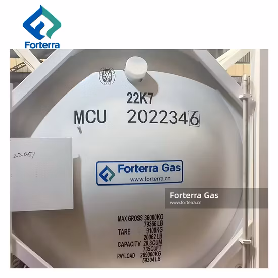 Customized ASME Standard T75 Cryogenic Liquid ISO Tank Container 20FT ISO Tank