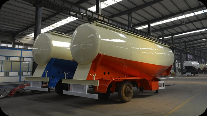 Dry Cement Bulk Powder Tanker China Manufacturer