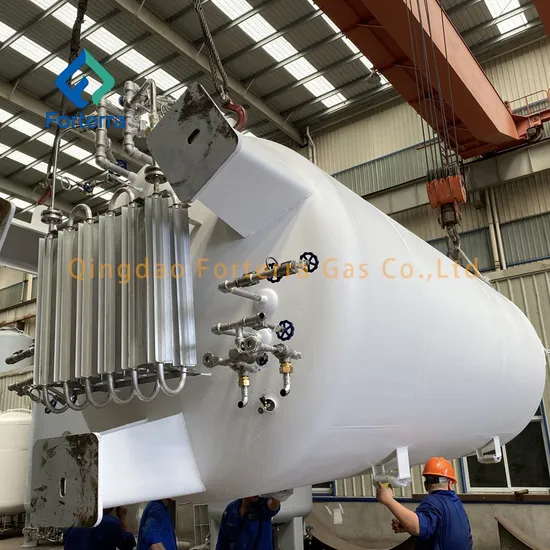 Customized ASME Standard T75 Cryogenic Liquid ISO Tank Container 20FT ISO Tank