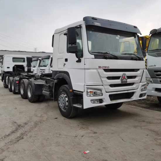 Camion del trattore in buone condizioni con cabina dormiente Sinotruk Howo 6X4 375HP in vendita